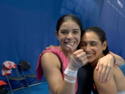 Gabriela Agúndez y Alejandra Orozco califican a la final de plataforma de 10 metros individual
