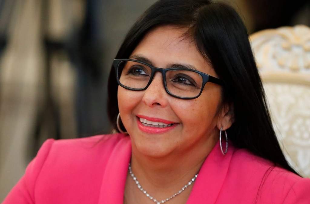 Delcy Rodríguez, presidenta interina de Venezuela