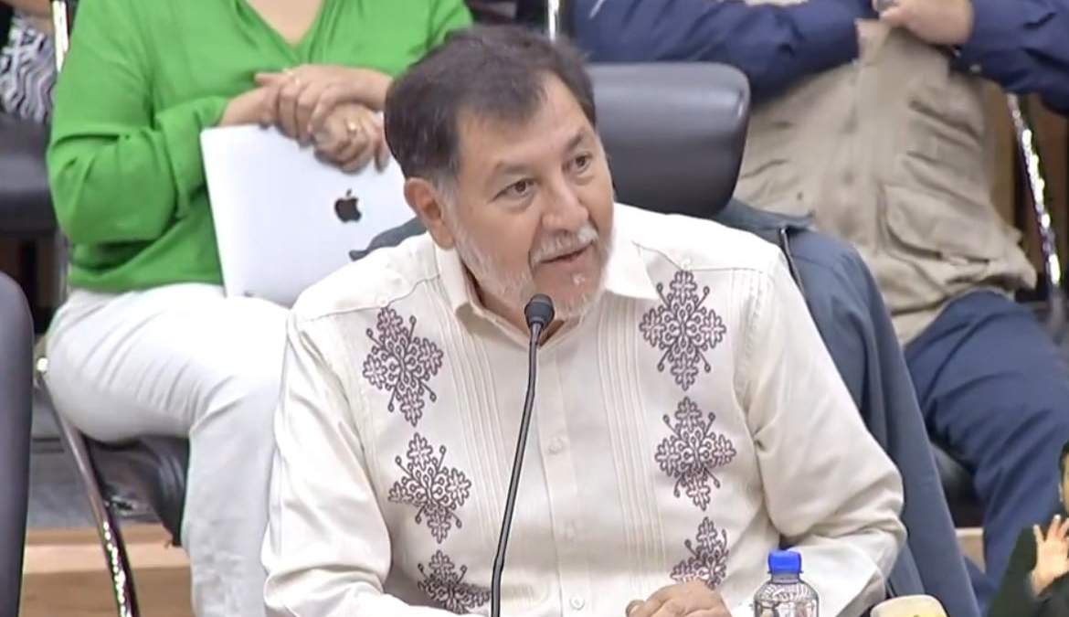 Gerardo Fernández Noroña en su intervención