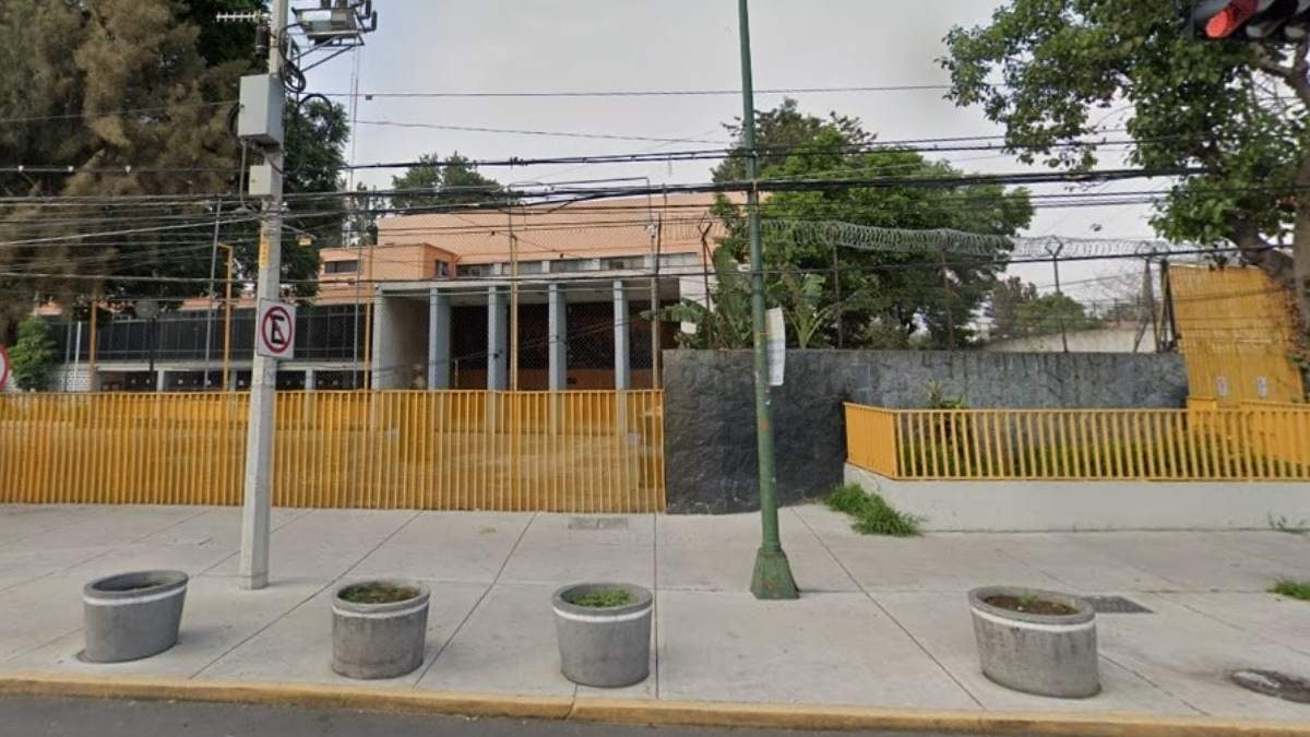 Instalaciones de la prepa 5 de la UNAM