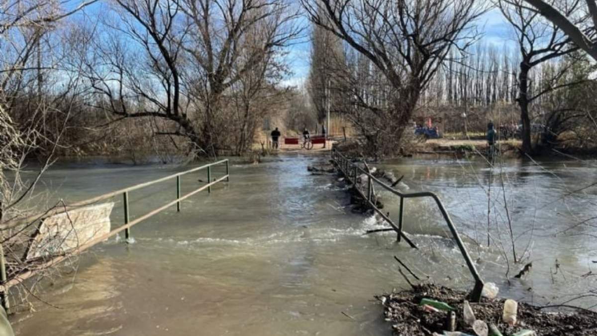 La situación de la Isla El Porvenir cobró relevancia con la inundación de 2023. Fuente: (Facebook)