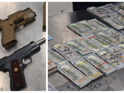 Detienen en Texas a la hija del alcalde de Tacámbaro con 248 mil dólares y armas