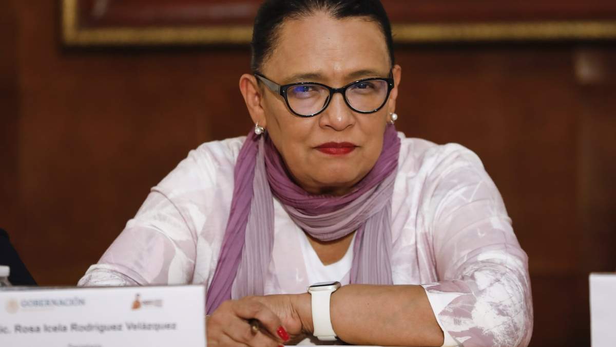 La titular de la SSPC, Rosa Icela Rodríguez