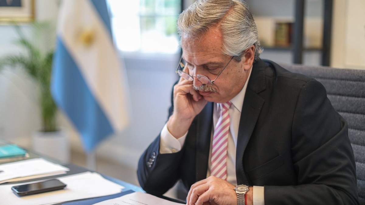 Alberto Fernández, titular del Ejecutivo nacional. Fuente: (Twitter)