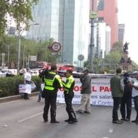 En la CDMX, trabajadores de Liconsa-Hidalgo exigen reinstalación de compañeros despedidos