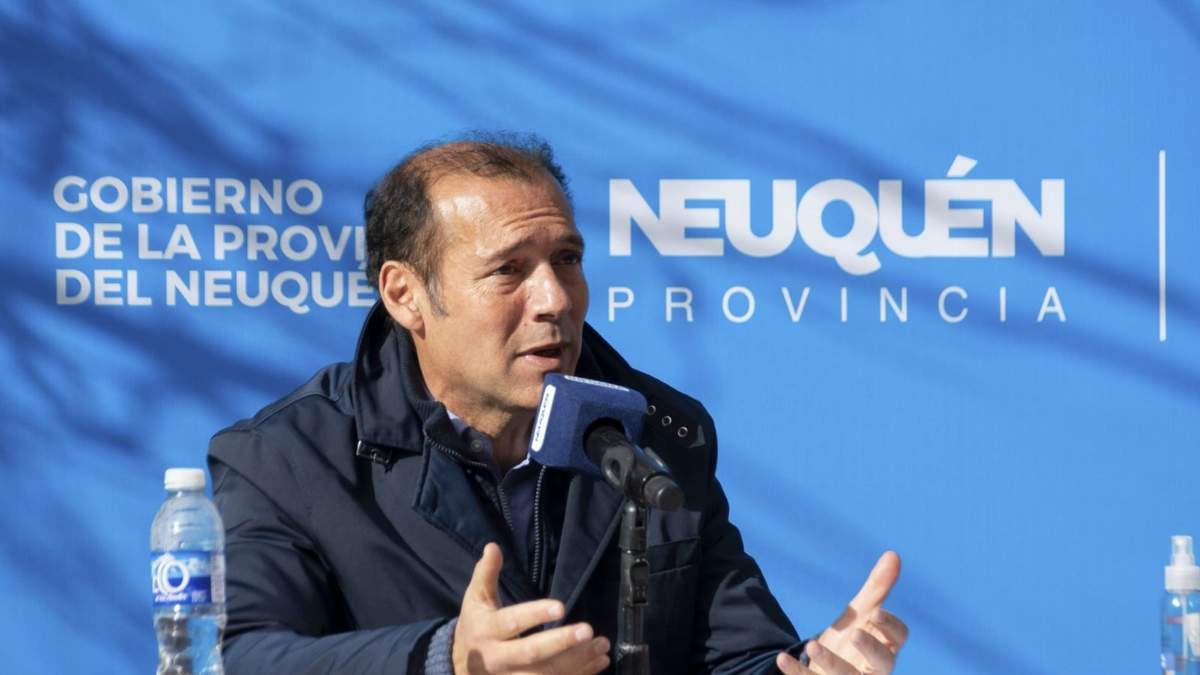 Omar Gutiérrez, gobernador de Neuquén. Fuente: (Twitter)