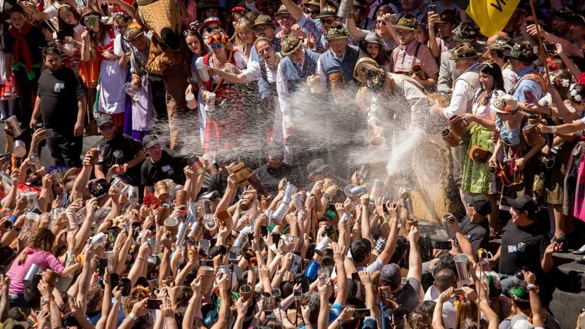 Sin Oktoberfest y con encuentro online. Fuente: (Instagram)