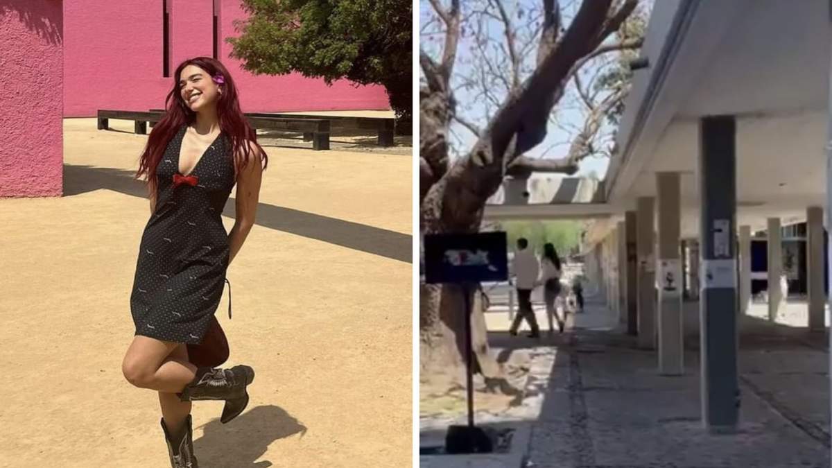 La cantante británica fue captada en su visita a CU