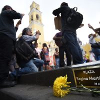 El gobernador de Veracruz anuncia la creación del premio 'Regina Martínez”