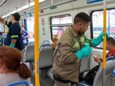 De a poco, se normaliza el uso del transporte público
