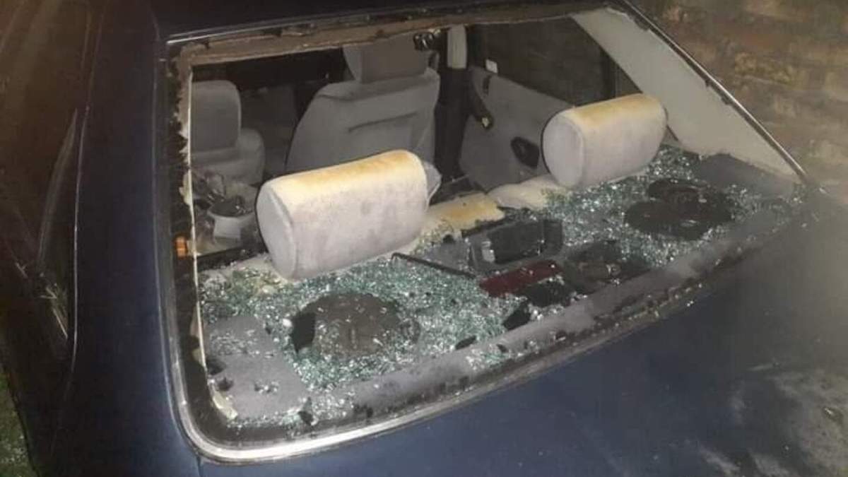 Hubo destrozos por el temporal en Villa Mercedes. Fuente (Página 12)