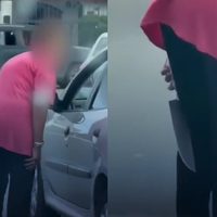 Una jubilada amenazó con un cuchillo a otro conductor en una pelea de tránsito