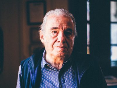 El folclorista Óscar Chávez en el Vive Latino