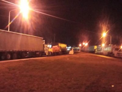 Conflicto de Transportistas: Solamente permanece el bloqueo en el tercer puente