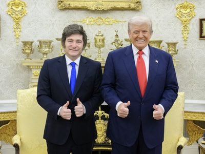Javier Milei habló de las declaraciones de Trump