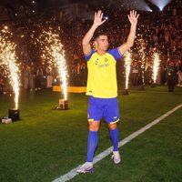 Cristiano se confunde de país en presentación con Al Nassr