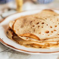 Probá esta receta de crepés súper proteicos: sin harina, con solo 2 ingredientes y lista en 2 minutos