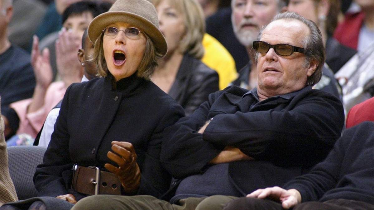 Diane Keaton y Jack Nicholson.