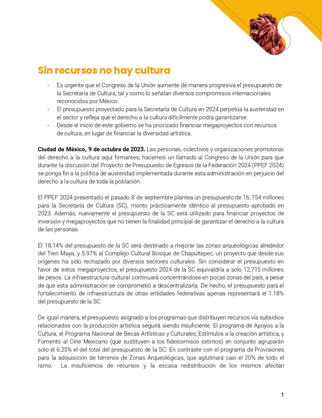 sin recursos Fundar hoja 1