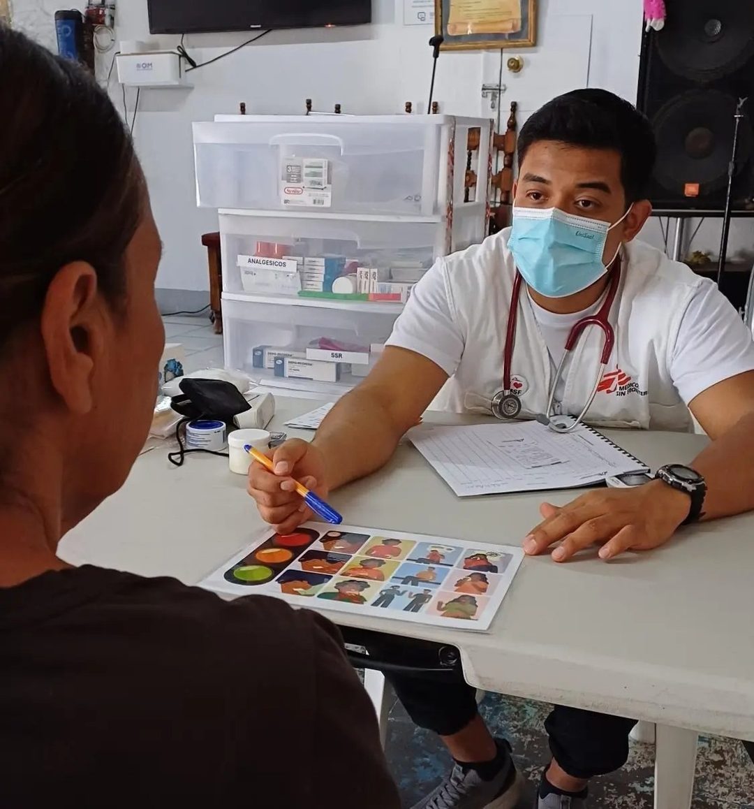 Atención en comunidades Foto Médicos Sin Fronteras