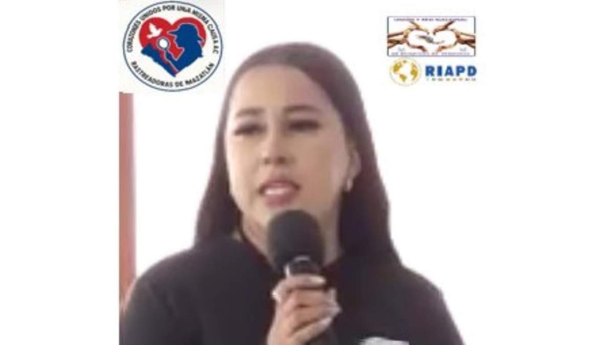 La madre buscadora Rubí Patricia Gómez Tagle