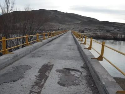 Solicitan reacondicionar el viejo puente de La Rinconada sobre el río Collón Curá