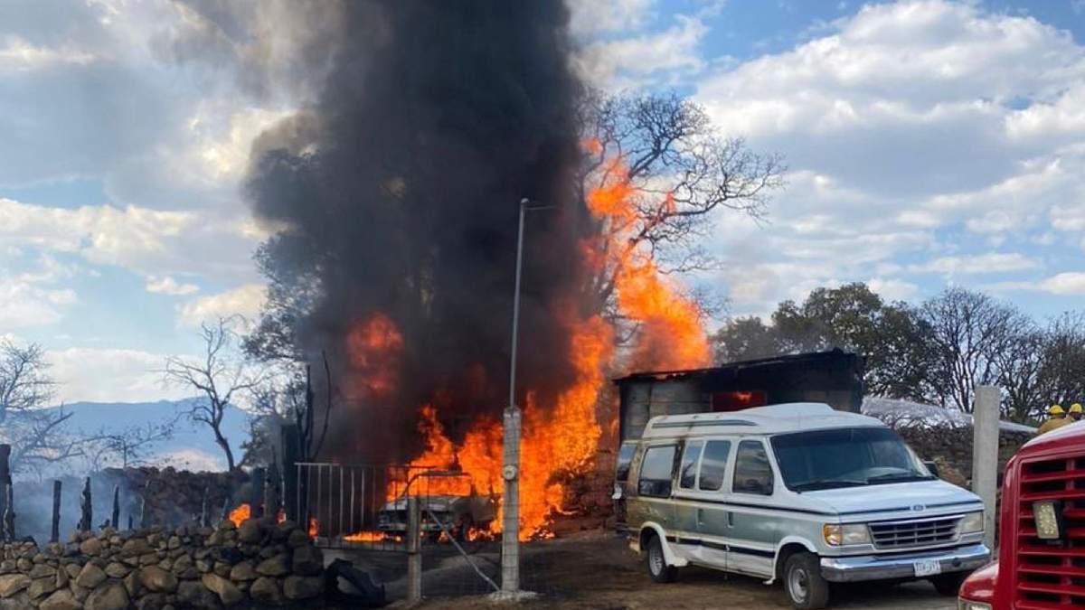 Zona de la explosión