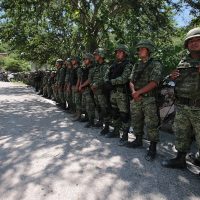 Imágenes del enfrentamiento entre soldados y pobladores en Zitlala