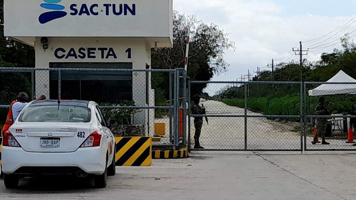 Fuerzas armadas controlan caseta de Calica