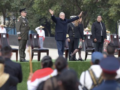 AMLO y su  populismo militar