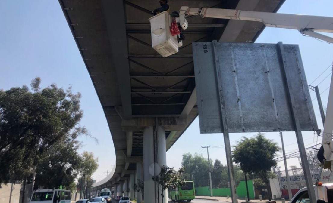Labores de la UANL en la L12 del Metro