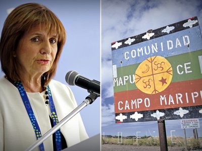 Contra Patricia Bullrich: cómo una comunidad mapuche neuquina logró ser querellante