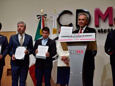 Sin Morena, partidos y gobierno de la CDMX firman Pacto de Civilidad