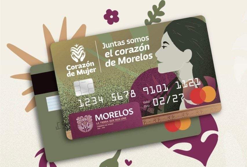 Tarjeta "Corazón de Mujer" en Morelos