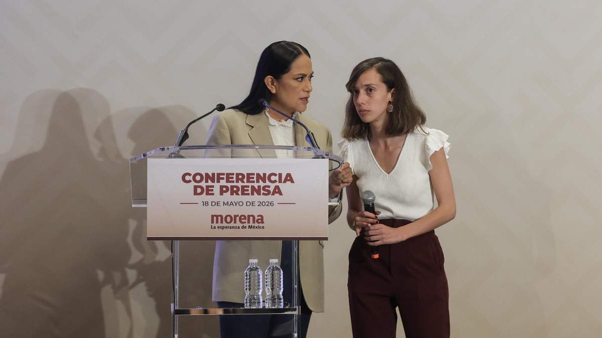 Ariadna Montiel y Camila Martínez, vocera del partido