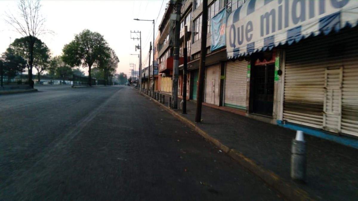 Cierre de negocios en Toluca por el covid-19
