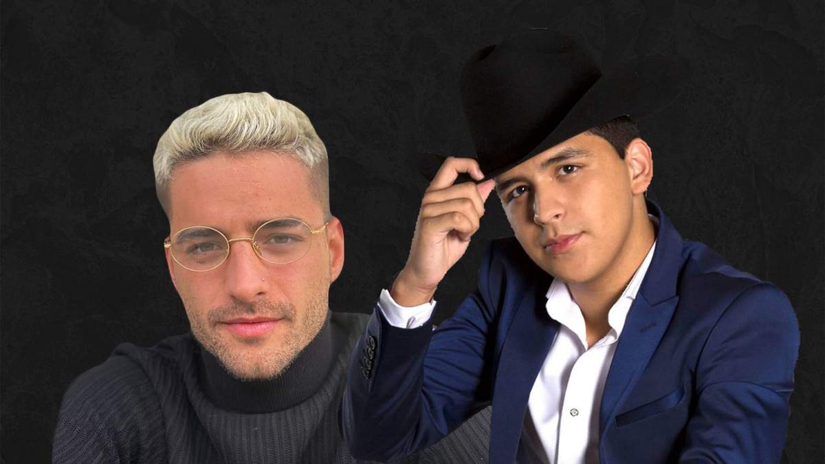 Maluma y Christian Nodal. Fuente: (Instagram)