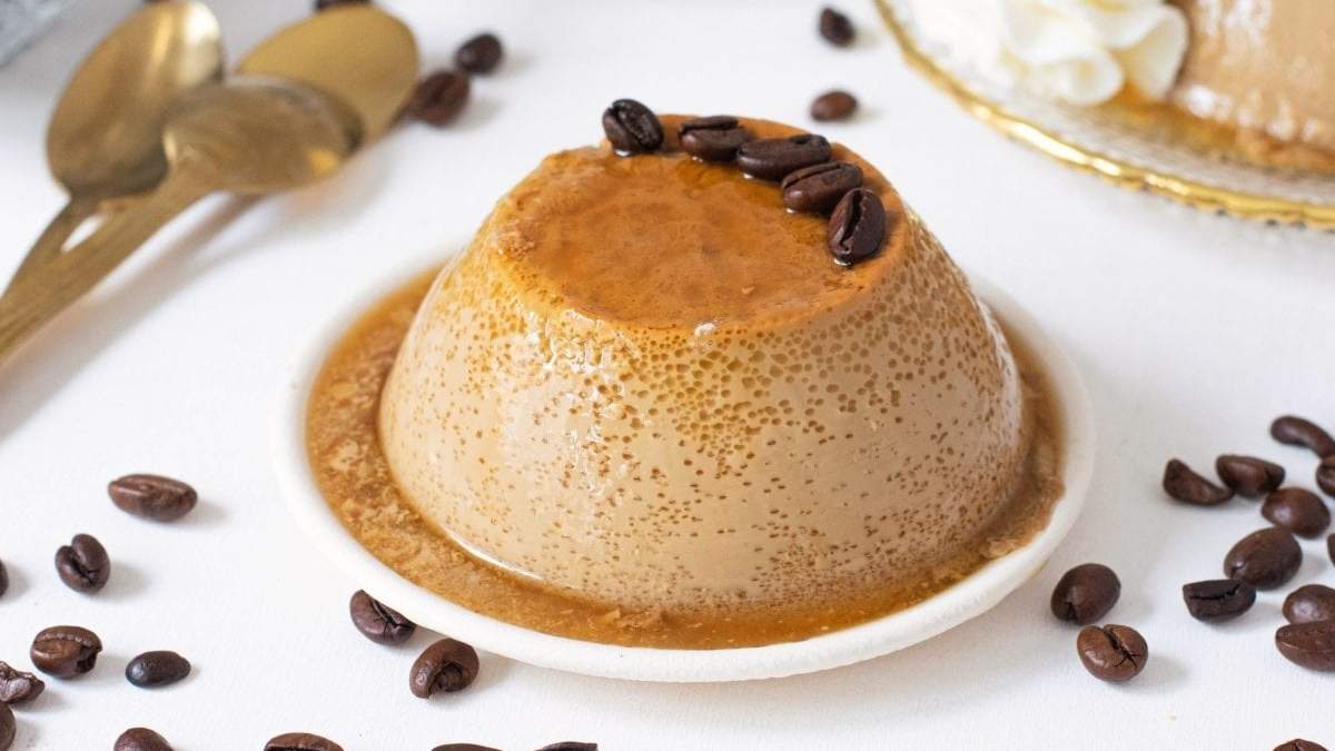 Flan de café. Fuente: (Instagram).