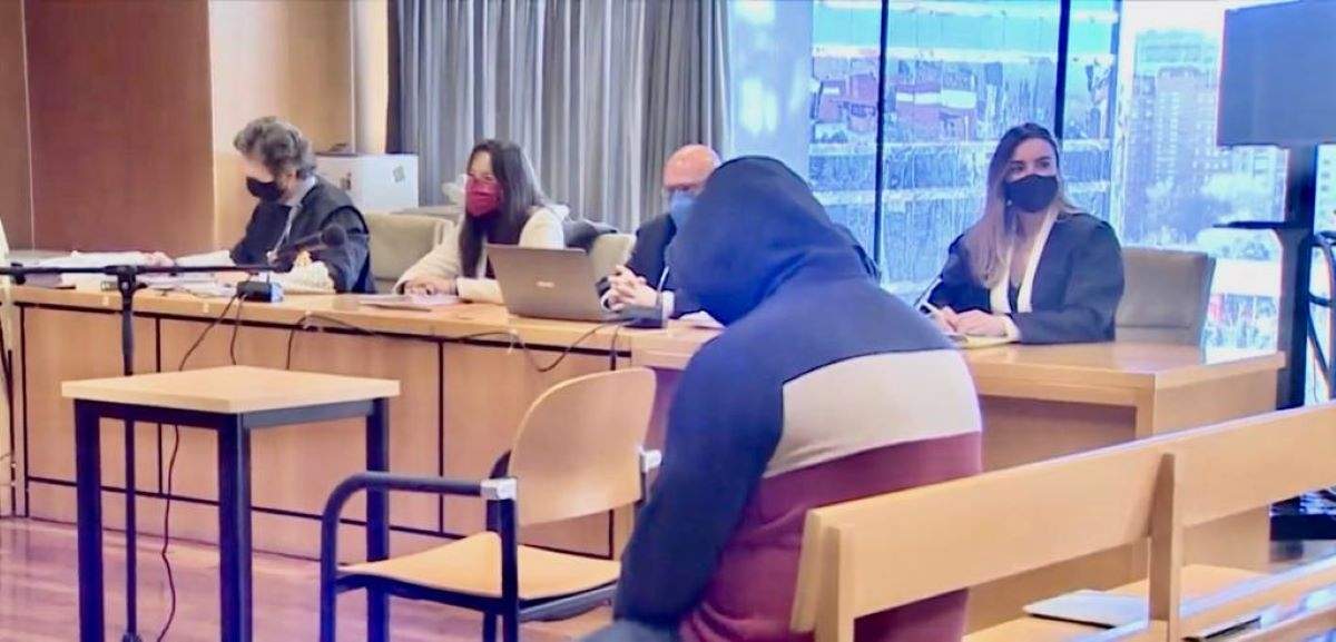 Imagen de uno de los momentos del juicio