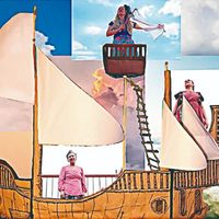Mujeres toman un barco por asalto en propuesta de teatro virtual