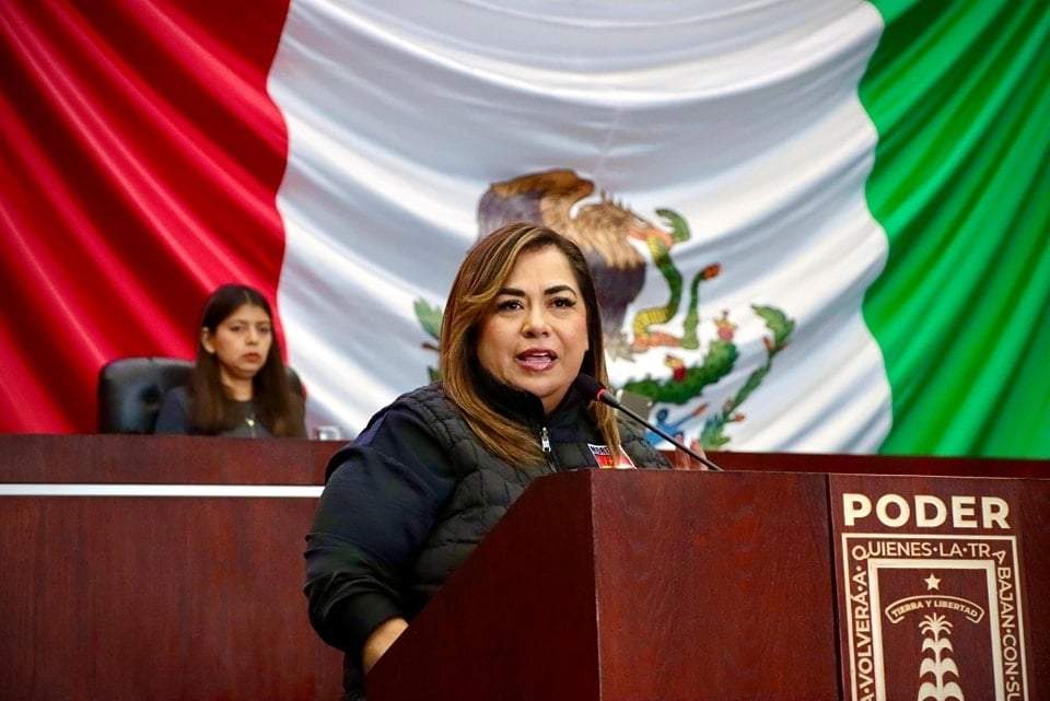 La diputada morelense Tania Valentina Rodríguez