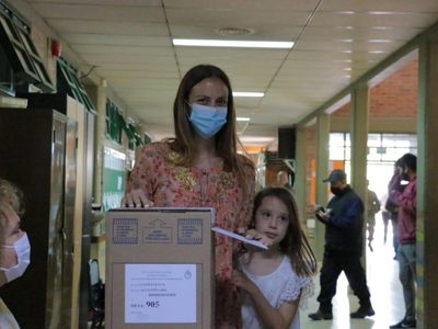 ELECCIONES 2021: Tanya Bertoldi ya votó en estos comicios y espera con expectativa los resultados