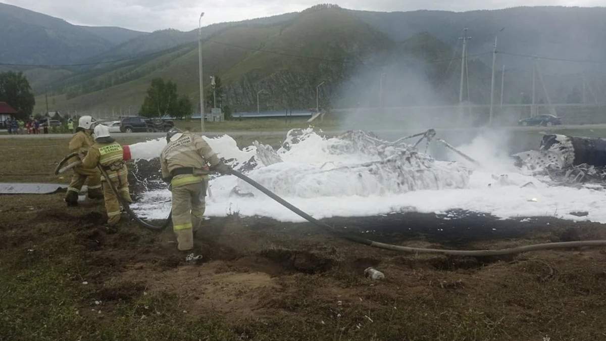 Helicóptero se estrella en Siberia
