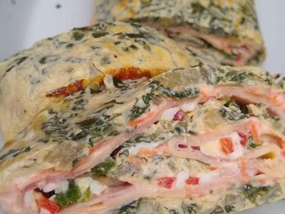Pionono salado de ricota, espinaca, jamón y queso: tentate con la receta perfecta para un compartir