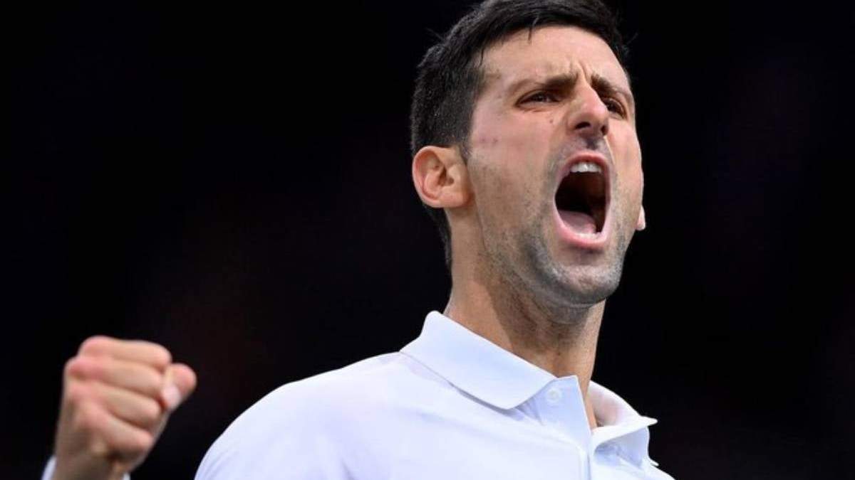 El tenista serbio Novak Djokovic