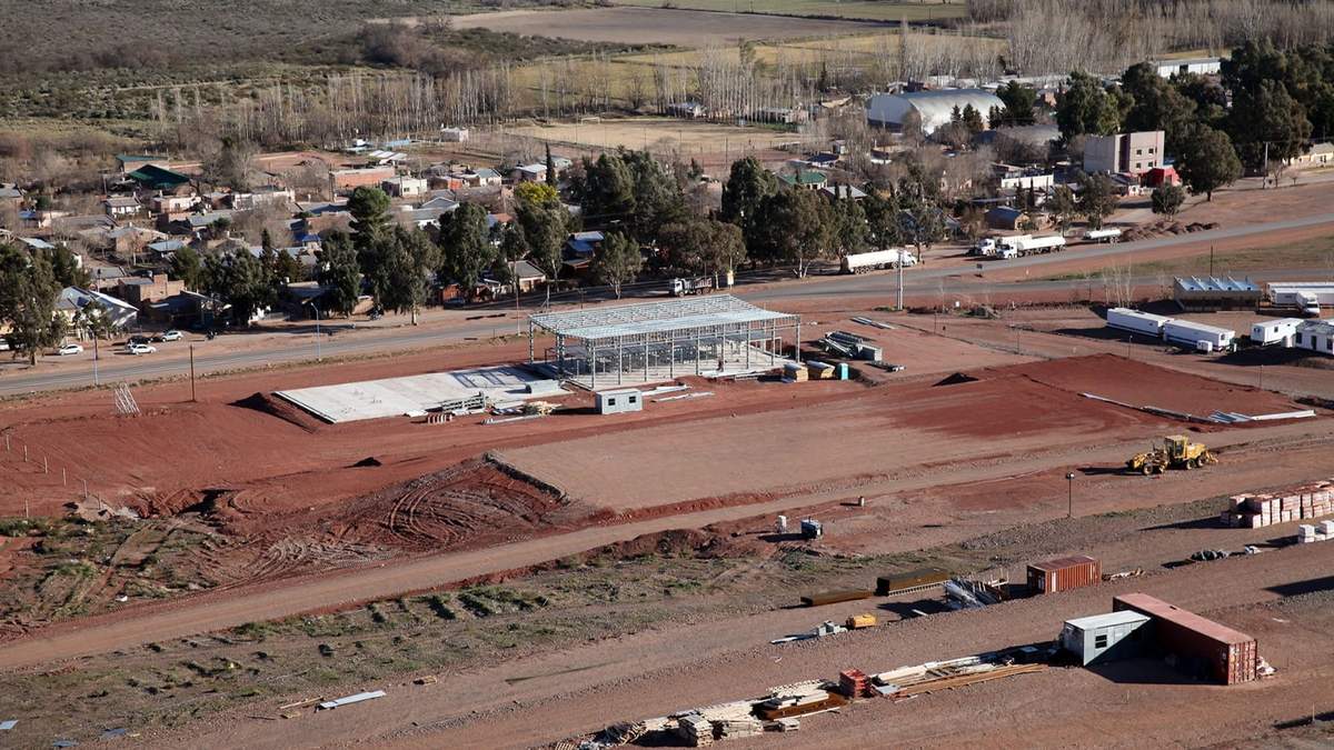 Localidad de Añelo, el corazón de Vaca Muerta. Fuente: (Twitter)