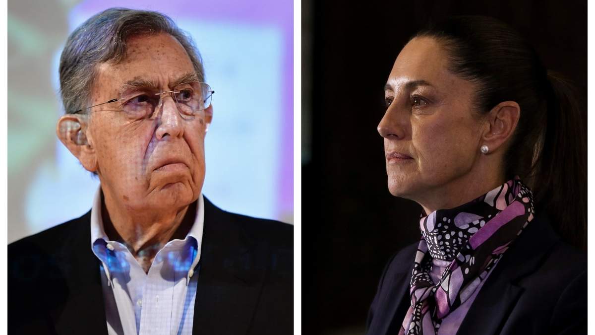 Cuauhtémoc Cárdenas y Claudia Sheinbaum