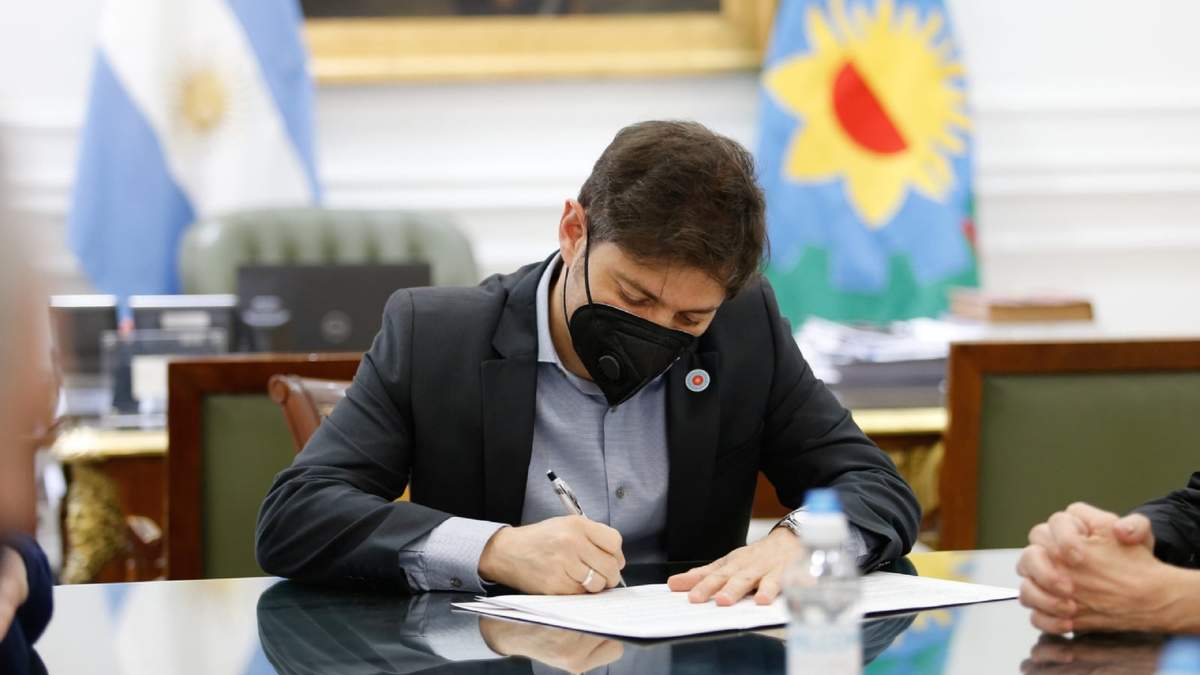 Axel Kicillof, gobernador de la provincia de Buenos Aires. Fuente: (Twitter)