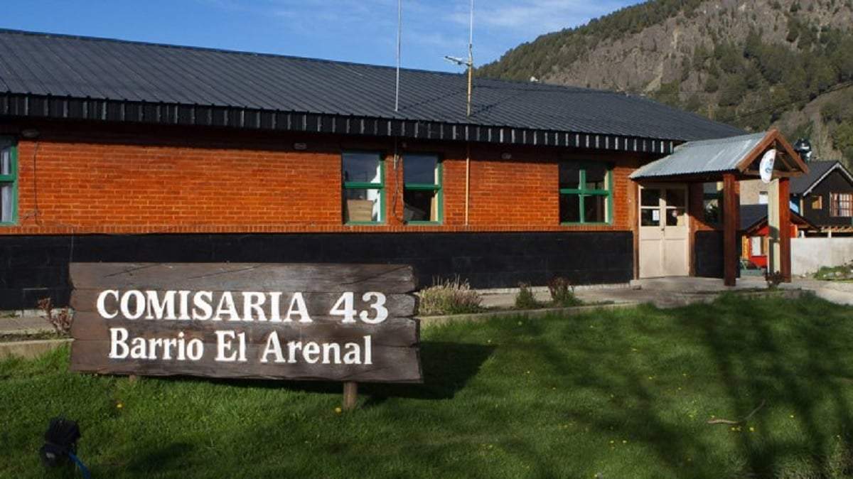 Comisaría 43 del barrio El Arenal de San Martín de los Andes. Fuente (Facebook)