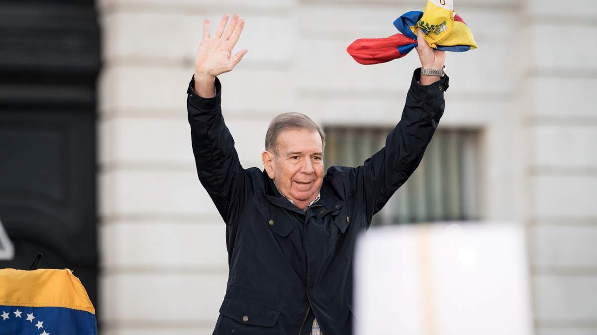 El líder opositor venezolano, Edmundo González